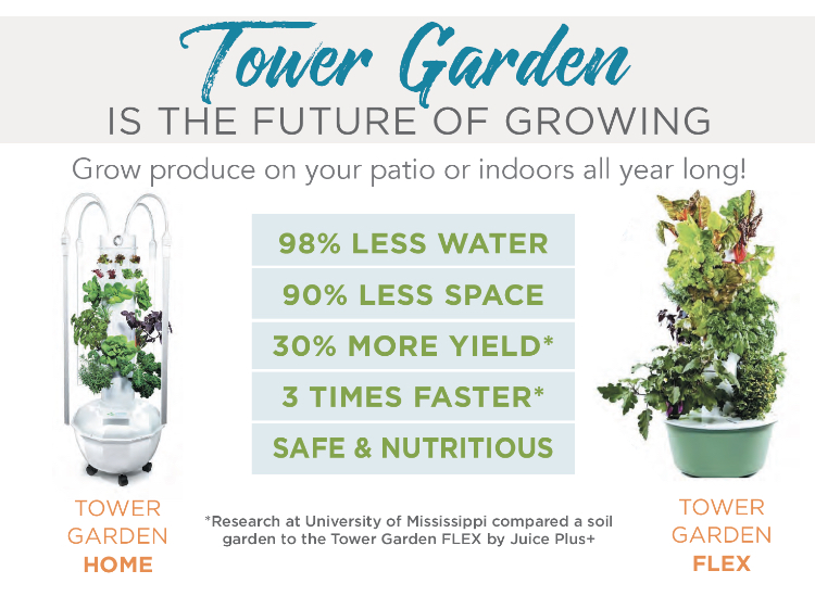 Grow Easily with Tower Garden