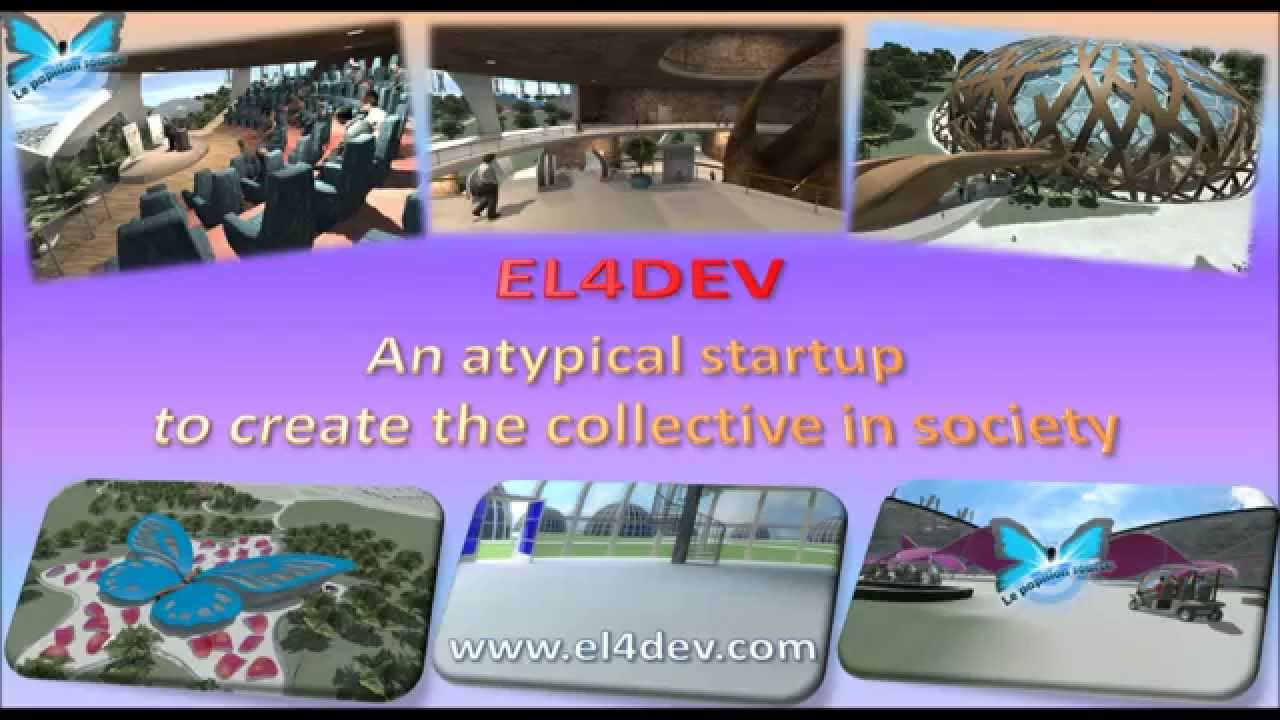 EL4DEV - An atypical startup to create the collective in society - YouTube