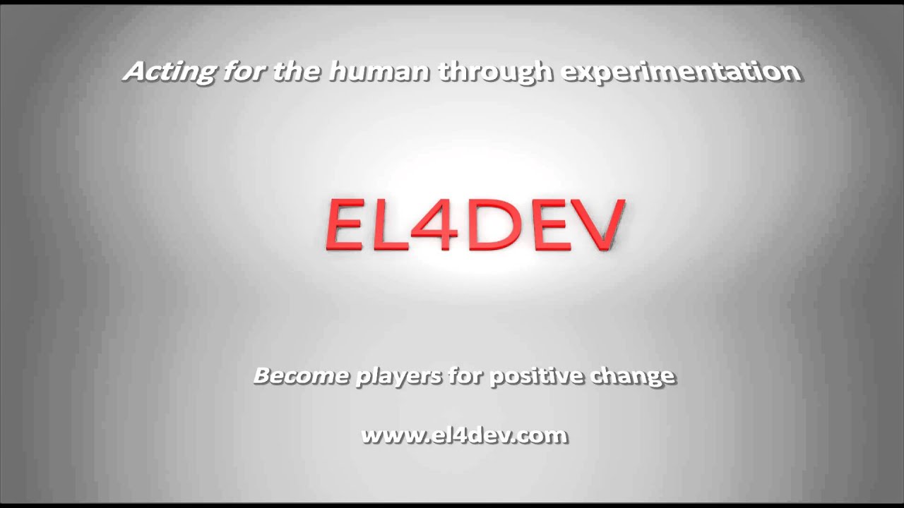 EL4DEV - Acting for the human through experimentation - YouTube